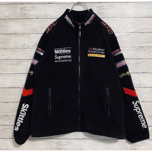 supreme × skittles コラボ POLATEC jacket 1