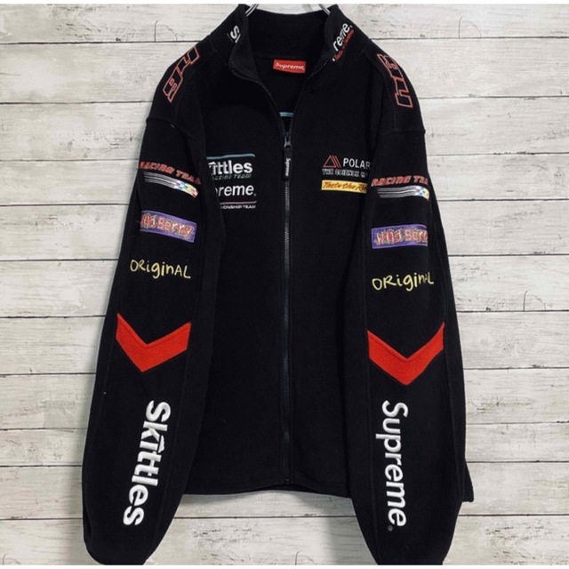 supreme × skittles コラボ POLATEC jacket 3