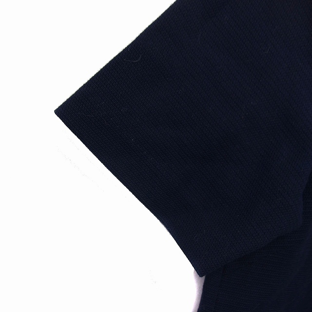 BARNYARDSTORM(バンヤードストーム)のバンヤードストーム カットソー ボートネック コットン混 リボン 透け感 無地  レディースのトップス(カットソー(半袖/袖なし))の商品写真