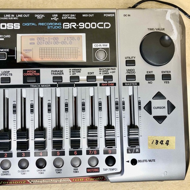 BOSS(ボス)のちょちゅけ様専用 1844.BOSS BR-900CD Ver2 1GB/MTR 楽器のレコーディング/PA機器(MTR)の商品写真