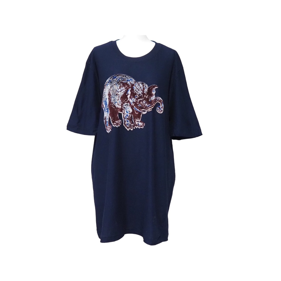 LOUIS VUITTON ルイヴィトン LV Tシャツ エレファント チャップマンコラボ RM171M JOF HBY31W XXL 美品  47857