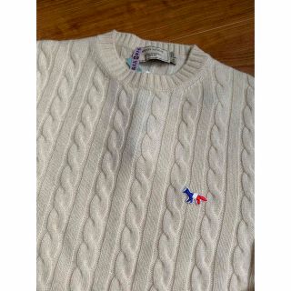 メゾンキツネ(MAISON KITSUNE')のMAISON KITSUNE メゾンキツネ　カシミヤニット(ニット/セーター)