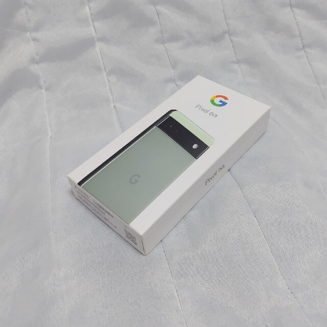 Google Pixel(グーグルピクセル)のGoogle Pixel 6a SIMフリー  本体  セージ スマホ/家電/カメラのスマートフォン/携帯電話(スマートフォン本体)の商品写真