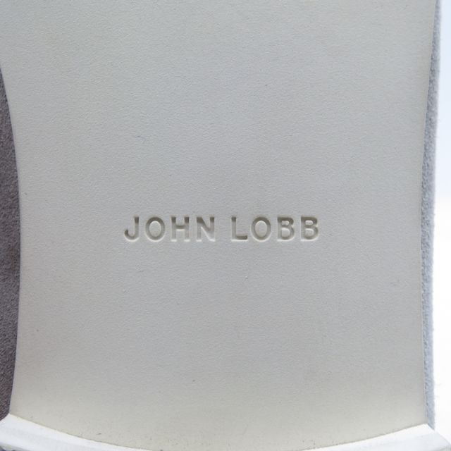 JOHN LOBB(ジョンロブ)のJOHN LOBB Gray Suede Belgian Shoes メンズの靴/シューズ(スリッポン/モカシン)の商品写真