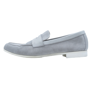 ジョンロブ(JOHN LOBB)のJOHN LOBB Gray Suede Belgian Shoes(スリッポン/モカシン)