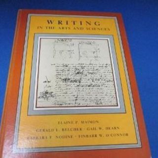 洋書☆「芸術と科学の執筆」Writing in the arts and(洋書)