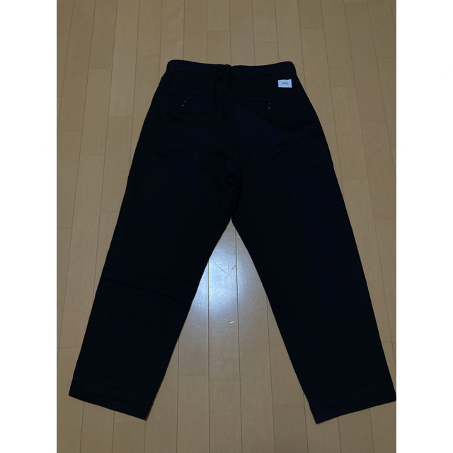21AW WTAPS TUCK 01 TROUSERS NAVY M 2