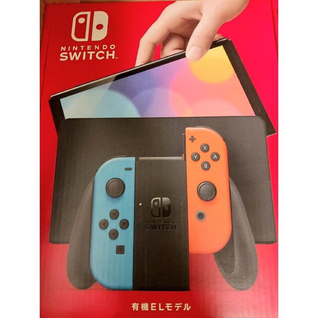 ゲームソフトゲーム機本体【新品】任天堂Switch/有機ELモデル