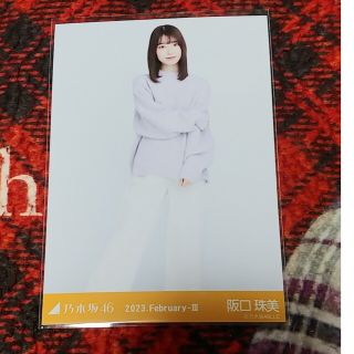 乃木坂46　ワンカラーニット　阪口珠美(アイドルグッズ)