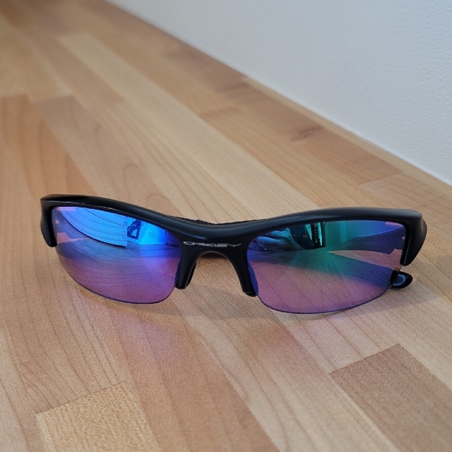 Oakley(オークリー)のevo様専用　OAKLEY　flak jacket オークリー　サングラス メンズのファッション小物(サングラス/メガネ)の商品写真