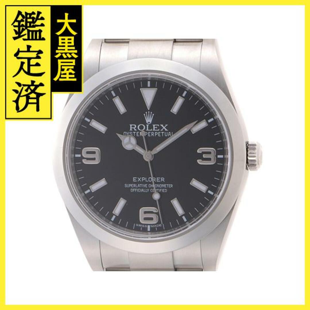 ROLEX　ロレックス エクスプローラー 自動巻き メンズ　黒文字盤　【433】