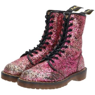 ドクターマーチン(Dr.Martens)の古着 ドクターマーチン Dr.Martens ホワイト社製 10ホールブーツ 英国製 UK5 レディース23.5cm /saa008771(ブーツ)