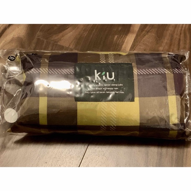 KiU(キウ)の【新品未開封】Kiu(キウ) レインポンチョ　大雨対策 レディースのファッション小物(レインコート)の商品写真