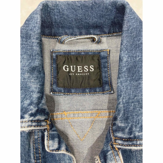 GUESS - GUESS デニムジャケット GUESSロゴ 美品の通販 by t.o.m.o.'s
