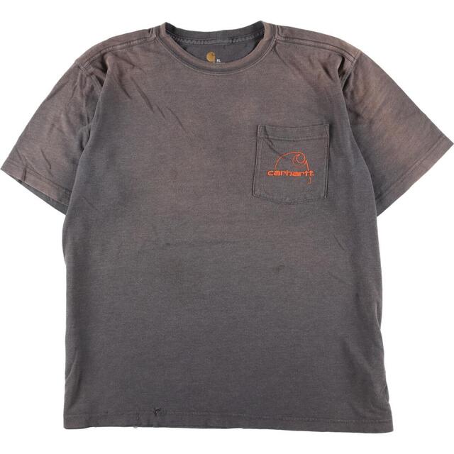 カーハート Carhartt RELAXED FIT バックプリント 半袖 ポケットTシャツ メンズXL /eaa316113