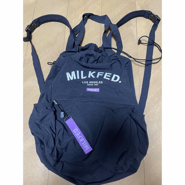 MILKFED.(ミルクフェド)のMILKFED.リュック レディースのバッグ(リュック/バックパック)の商品写真