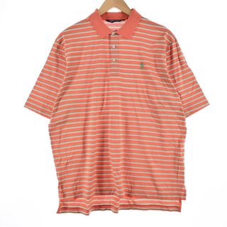 ラルフローレン(Ralph Lauren)の古着 ラルフローレン Ralph Lauren POLO GOLF ポロゴルフ 半袖 ポロシャツ メンズL /eaa325428(ポロシャツ)