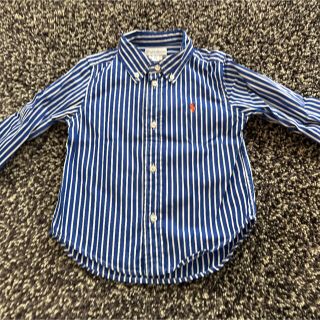 ラルフローレン(Ralph Lauren)のラルフローレン　シャツ　ストライプ　24m(シャツ/カットソー)