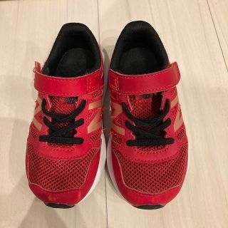 ニューバランス(New Balance)の【16cm】ニューバランス スニーカー メッシュ 赤(スニーカー)