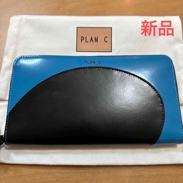 Plan C(プランシー)の新品未使用品　PLAN Cプランシー　レザージップ長財布　イタリア製 レディースのファッション小物(財布)の商品写真