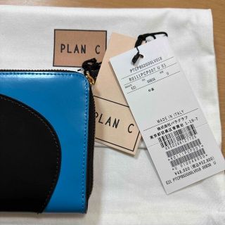 新品 PLAN Cプランシー レザージップ長財布 イタリア-