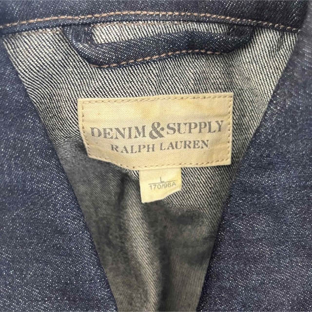 Denim & Supply Ralph Lauren(デニムアンドサプライラルフローレン)の【美品】デニムアンドサプライラルフローレン デニムジャケット Lサイズ レディースのジャケット/アウター(Gジャン/デニムジャケット)の商品写真