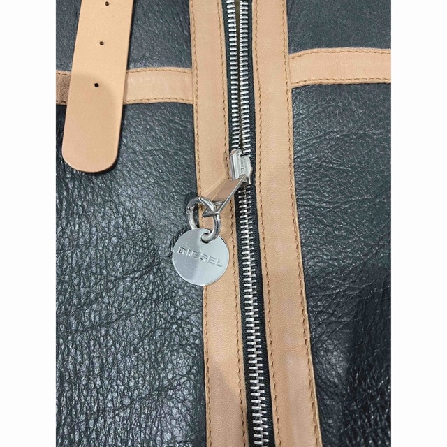 訳あり】 DIESEL レザーボアジャケット 美品 レザージャケット - www