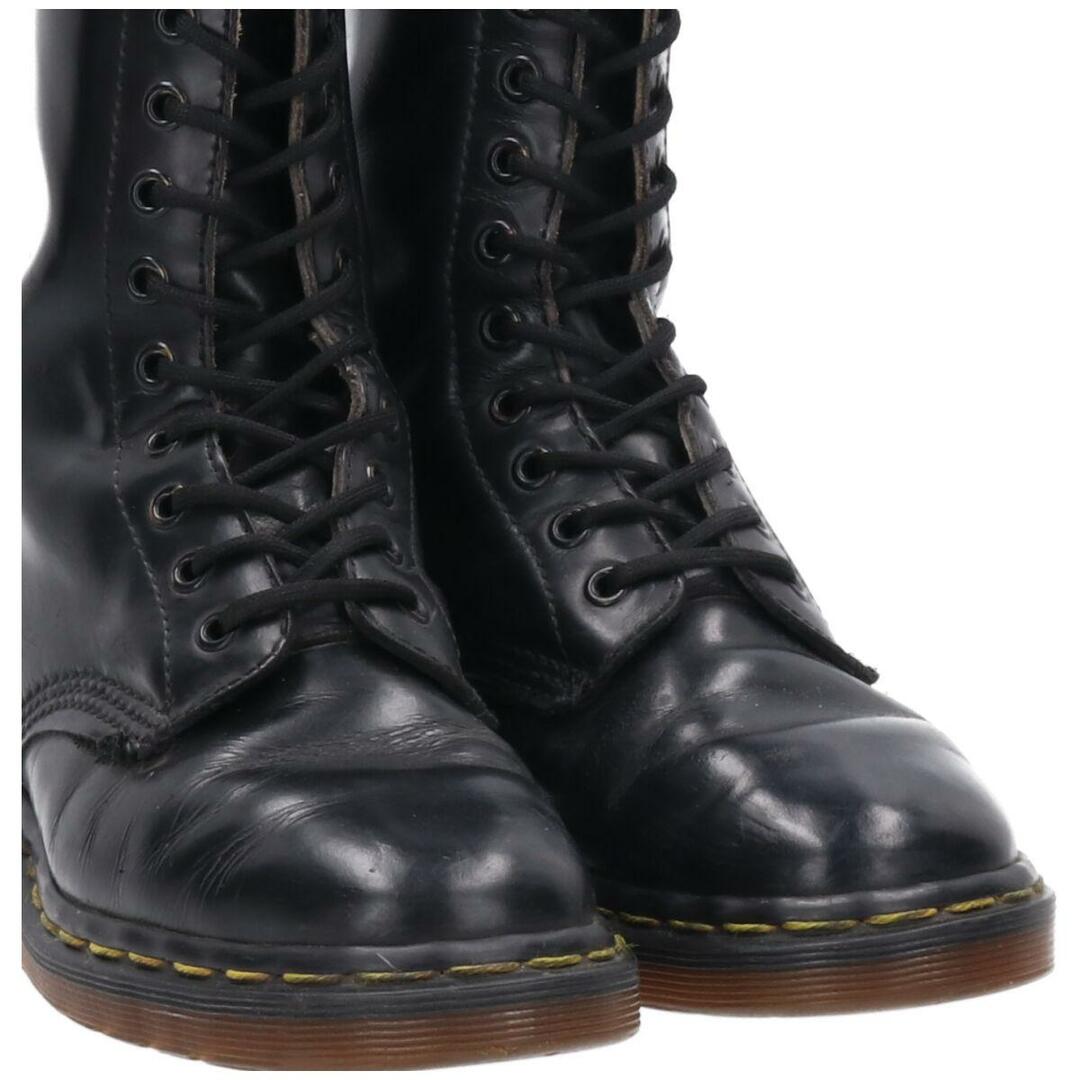 Dr.Martens(ドクターマーチン)の古着 ドクターマーチン Dr.Martens 10ホールブーツ 英国製 UK4 レディース22.5cm /saa008777 レディースの靴/シューズ(ブーツ)の商品写真