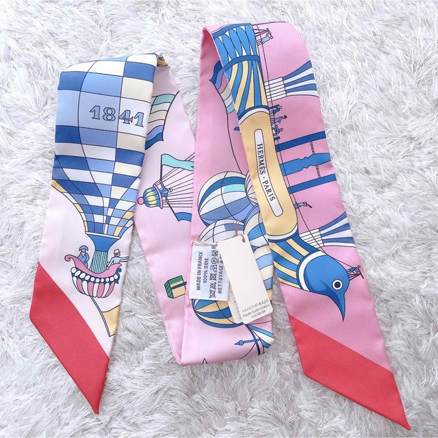 野花 卯月 HERMES エルメス ツイリー スカーフ バンダナ バンドー