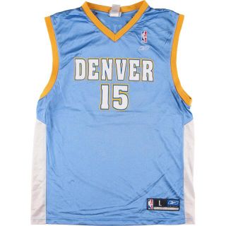 リーボック(Reebok)の古着 リーボック Reebok NBA DENVER NUGGETS デンバーナゲッツ ゲームシャツ レプリカユニフォーム メンズL /eaa248632(タンクトップ)