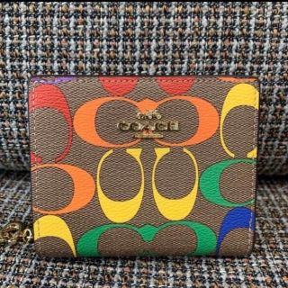 コーチ(COACH)のおまとめ付属品なし　コーチ　レインボーカラー　人気　再入荷(財布)