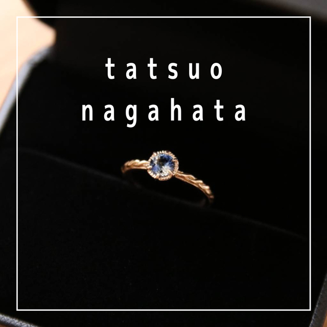 tatsuo nagahata バイカラーサファイアリング K10 【限定品】 50.0%OFF