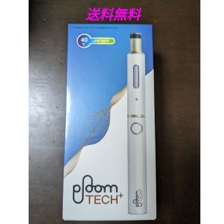 プルームテック(PloomTECH)のプルームテックプラス ホワイト スターターキット タバコ 送料無料(タバコグッズ)