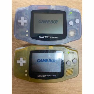 ゲームボーイアドバンス(ゲームボーイアドバンス)のゲームボーイアドバンス　2台セット(携帯用ゲーム機本体)
