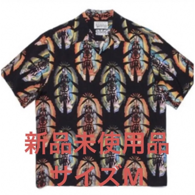 Mサイズ状態WACKO MARIA x BUDSPOOL / HAWAIIAN SHIRT