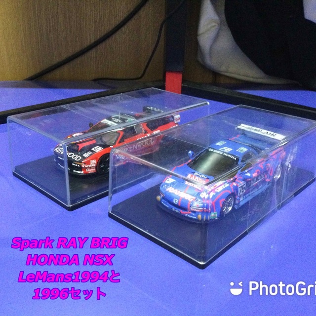 Spark RAYBRIG HONDA NSX LeMans 1994と1996