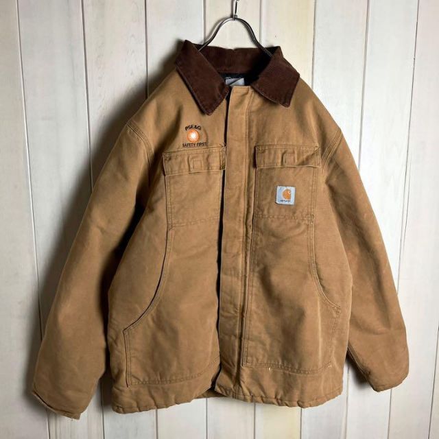 carhartt - 【希少XLサイズ】カーハート☆ワンポイントロゴ入りダック