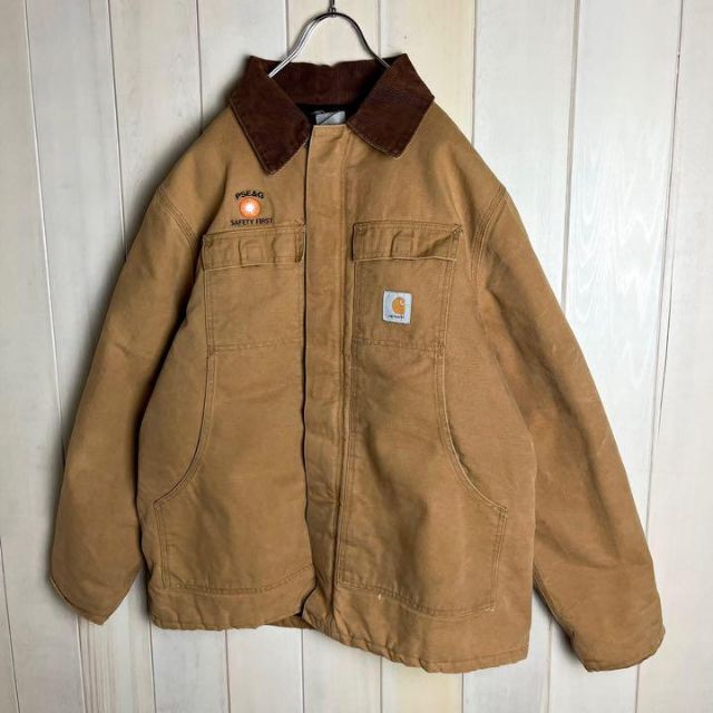 carhartt - 【希少XLサイズ】カーハート☆ワンポイントロゴ入りダック
