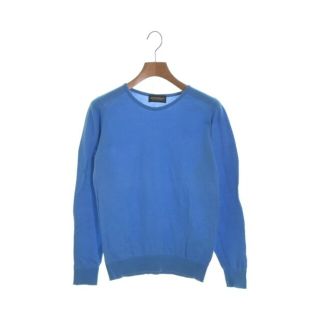 ジョンスメドレー(JOHN SMEDLEY)のJOHN SMEDLEY ジョンスメドレー ニット・セーター S 青 【古着】【中古】(ニット/セーター)