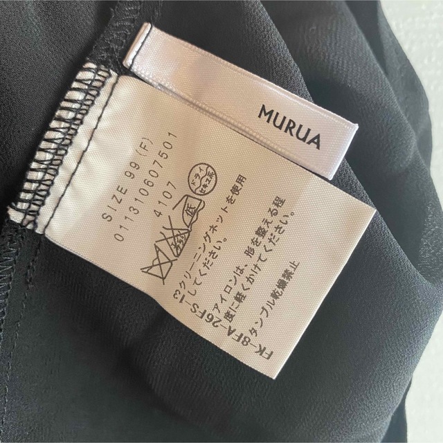 MURUA(ムルーア)の《 MURUA 》シースルートップス レディースのトップス(タンクトップ)の商品写真