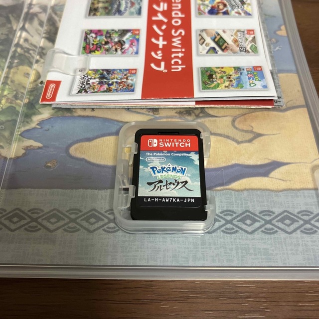 任天堂(ニンテンドウ)のPokemon LEGENDS アルセウス Switch エンタメ/ホビーのゲームソフト/ゲーム機本体(家庭用ゲームソフト)の商品写真