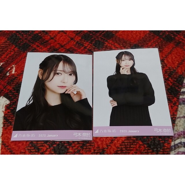 乃木坂46　リブチェンジワンピース　弓木奈於 エンタメ/ホビーのタレントグッズ(アイドルグッズ)の商品写真