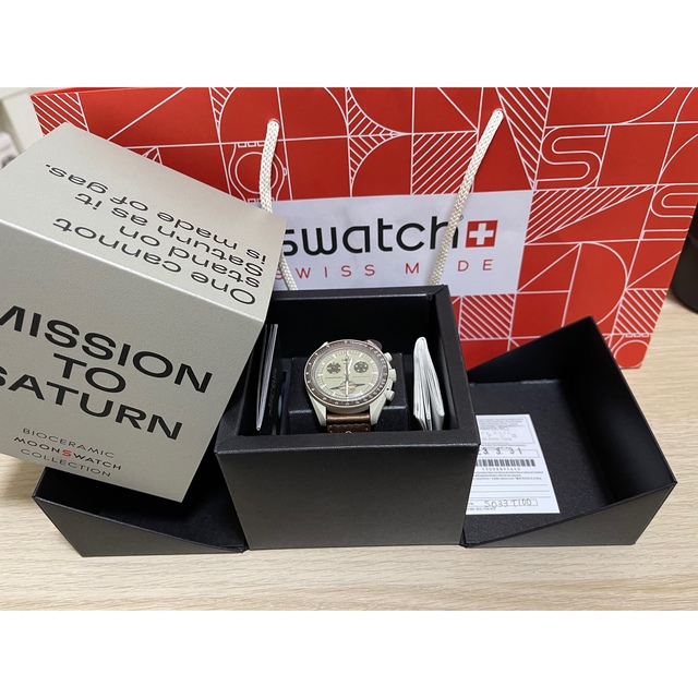 Swatch Omega Mission to Saturn  サターン　土星