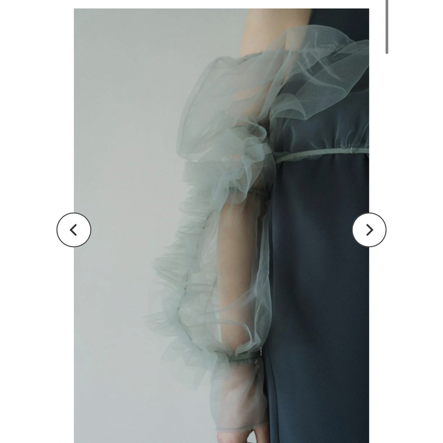 Knuth Marf tulle bolero one piece blue