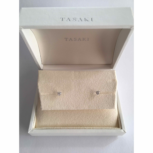 TASAKI タサキ ダイヤモンド ピアス 計0.3ct 18K WG