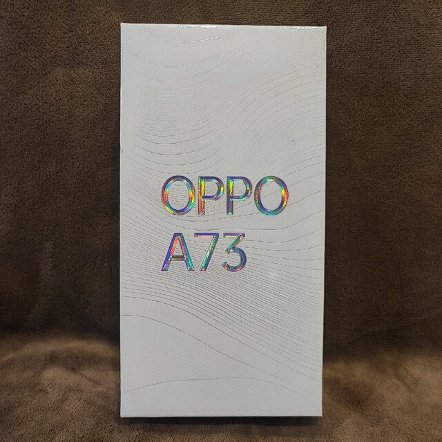 新品未開封 OPPO A73 ネービーブルー CPH2099-