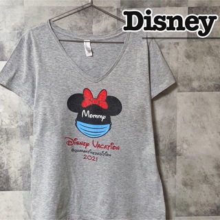 ディズニー(Disney)のDisney ディズニー　レディース　Tシャツ　ミニーちゃん　ミニーマウス(Tシャツ(半袖/袖なし))