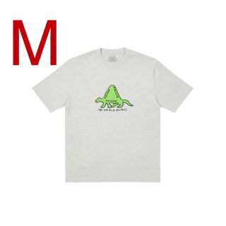 パレス(PALACE)のPALACE TRIANGLOSAURUS T-SHIRT グレー M 23SS(Tシャツ/カットソー(半袖/袖なし))