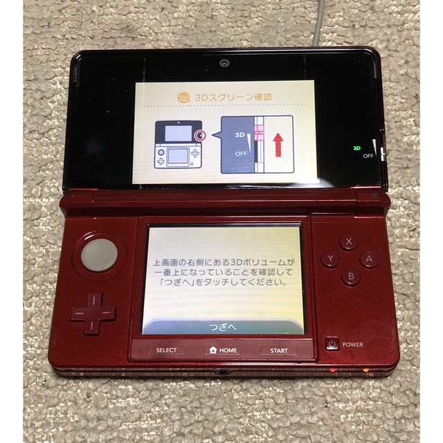 【美品】ニンテンドー　3DS ブレアレッド 本体一式