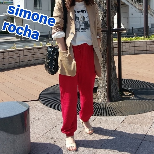 Simone Rocha(シモーネロシャ)のsimone rochaスウェットパンツ レディースのパンツ(カジュアルパンツ)の商品写真